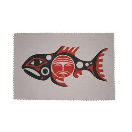 U24 Brillenputztuch Chinook Nation Fahne Flagge Glasreinigungstuch Microfasertuch