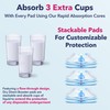 Dry Direct Ultimate Incontinence Booster Pads, Adds 3 Cups Extra