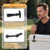 Selaginella Black Replacement Yeti Coolers Latches 4 Pack, T-Latches Made