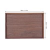Walnut Wooden Tray Rectangle Serving Tray Tenon Structure Chinese For