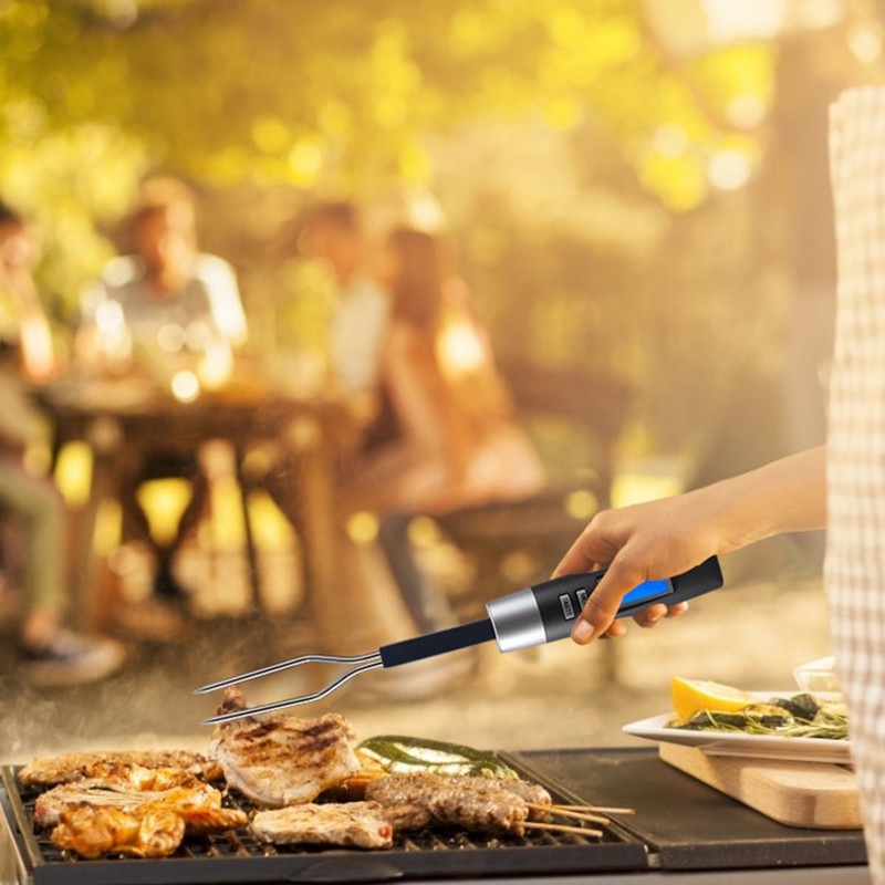 WANGCL Meat Thermometer Fork with LCD Disply Digital Cooking Thermometer