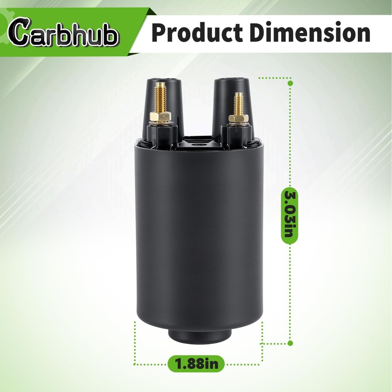 Carbhub Ignition Coil for Onan Points Models BF B43 B48