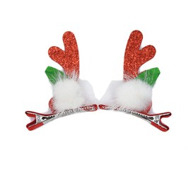 Christmas Antler Headband Hair Clips Pin Deer Antler Baby Girls Hair Band JHC66