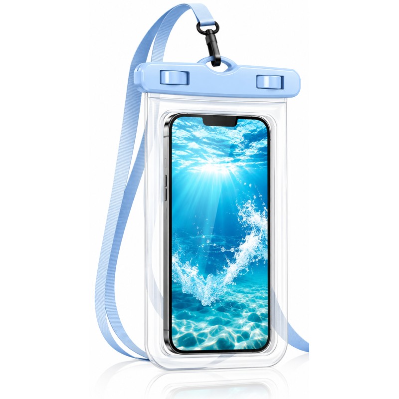 Waterproof Phone Pouch for Swimming & Water Sports – Transparent