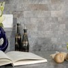 AULIGET 100 Piece Mountain Rock Peel and Stick Backsplash Wall