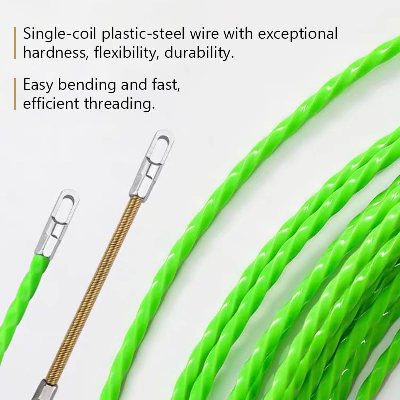 Fish Tape Wire Puller Through Wall Wire Threader Fish plus