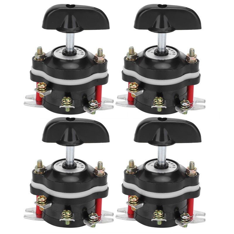 4Pcs Universal Rotary Switch Reverse Combination Switches HZ10D-10/3 220-380V 10A