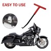 Motorcycle Exhaust Spring Hook, T Shaped Handle Exhaust Pipe Spring