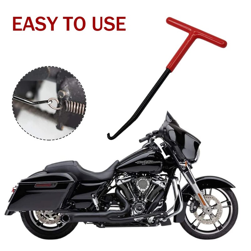 Motorcycle Exhaust Spring Hook, T Shaped Handle Exhaust Pipe Spring