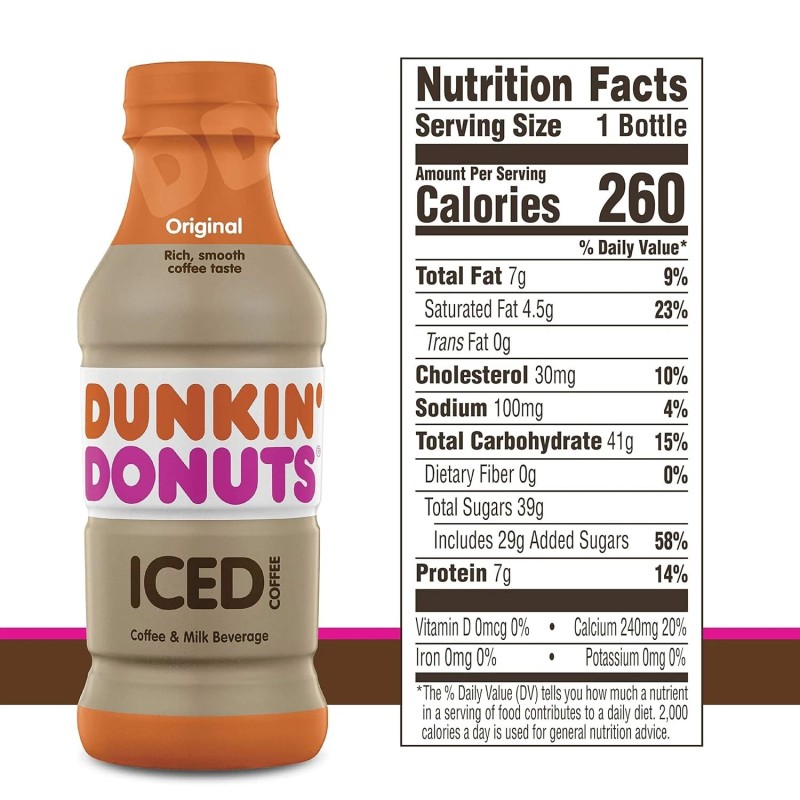 Dunkin' Donuts Dunkin Donuts Iced Coffee Variety Pack-12 Mocha, Original,