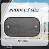 Pack of 2 sun protection cars + 4 suction cups,