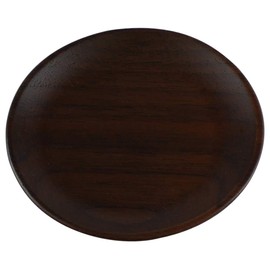Alphax 902492 Small Plate, Walnut, 3.1 x 0.4 inches (8 x 1 cm), Walnut Blister Plate