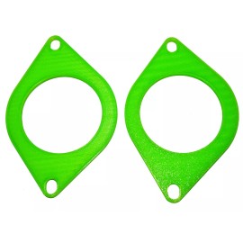 Unbranded Tweeter Dash Speaker Adapter Plates (2x) for Toyota Prius Venza Sienna +++