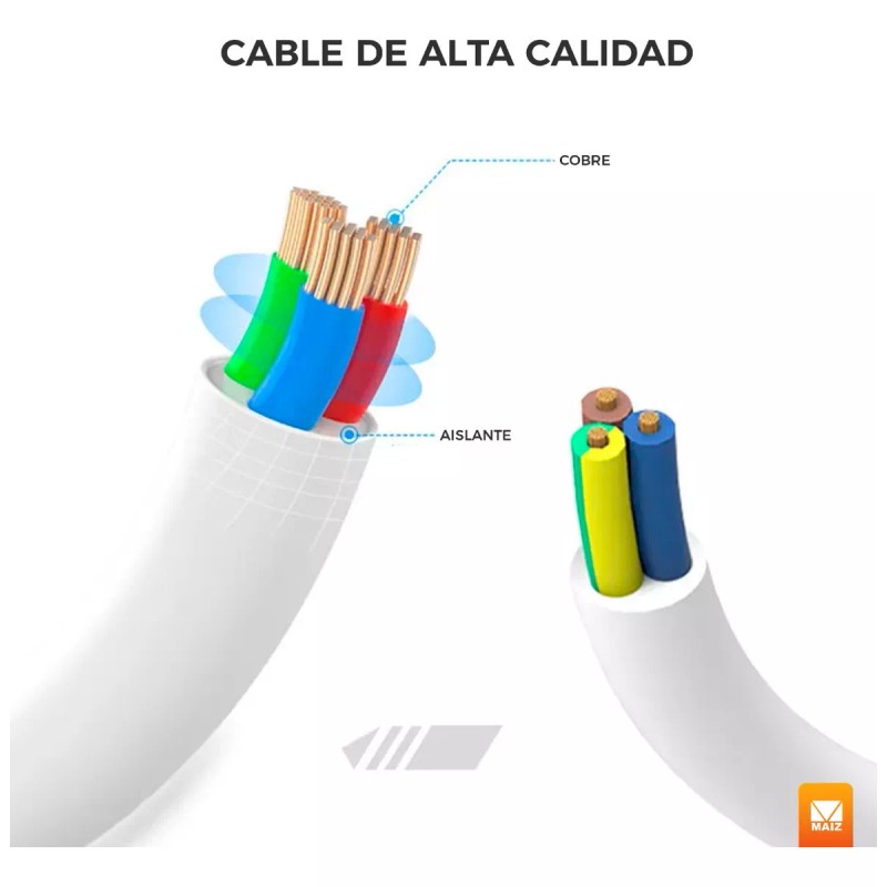 Maíz Multicontacto Cargador Barra Usb Supresor Picos Escritorio