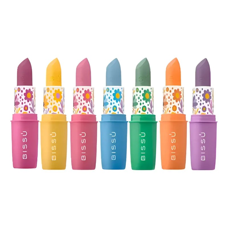 Pack Set Labial Mágico Bissu Kit 7 Piezas