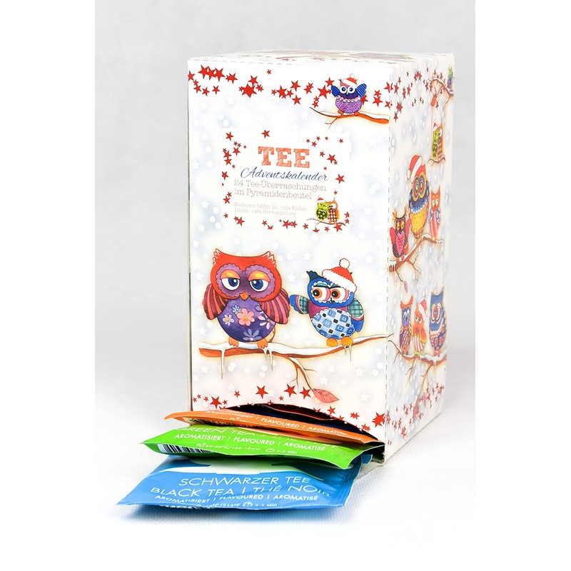 Tee-Maass Advent Calendar "Owls in Winterland" Tea Box