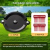 FourShow Strimmer Blade Holder + 20Pcs Replacement Blades Compatible for
