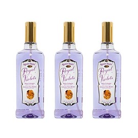 Royal Violets Baby Cologne. Clean, Mild and Long Lasting Fragrance. With Aloe Vera. 7.6 Fl Oz / 225 ml. Pack of 3