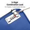 KOSMCCO Anti-Theft Locking Beach Bag, 9x7.5-inch Portable Beach Safe for