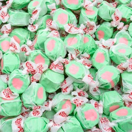 Salt Water Taffy Watermelon Flavor 2 lb – Individually Wrapped, Old Fashioned, Bulk Bag, Gluten Free