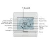 KETOTEK Digital Water Underfloor Heating Thermostat Programmable 3A, Under Floor