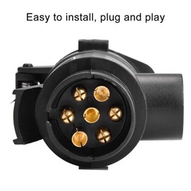 Adaptor 13 to 7 pin, trailer adapter, trailer adapter, car trailer adapter, 7 to 13 converter caravan towing hitch