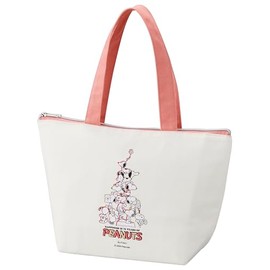 OSK Snoopy TB-14 Lunch Bag, Pink, Peanatus 75th Anniversary Peanuts