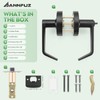 ANNFUZ Privacy Keyless Lever Lock with in-Used Or Vacant Indicator,Vacancy
