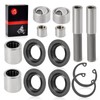 2 Set Front Upper A-Arm Bearing SEAL BALL JOINT SLEEVE