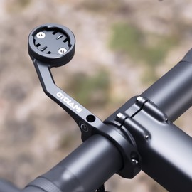 CYCLAMI S5 Out-Front Bike Mount for Bike Computer Compatible with Garmin Edge, iGPSPORT, XOSS, CooSpo GPS, Bike Mount for Road Bike and MTB