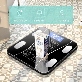 Smart Body Fat Scale, Bluetooth Digital Bathroom Scale, Body Composition Analyzer with Smartphone App — Weight, BMI, Body Fat, Muscle Mass & More, 400 lb