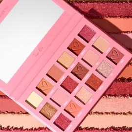 Beauty Creations - Paleta de Sombras para Ojos Tease Me - 18 Tonos con Acabado Mate y Brillantes, en Polvo de Alta Pigmentación y Larga Duración