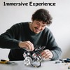 BrixVibe V8 Mini Engine Model Kit That Runs Building Sets