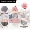 Jiusely Winter Hats for Women, Fleece Line Beanie Hats, Knitted