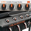 Griddle Burner Knobs Replacement for Blackstone Gas Griddle, for Blckstone