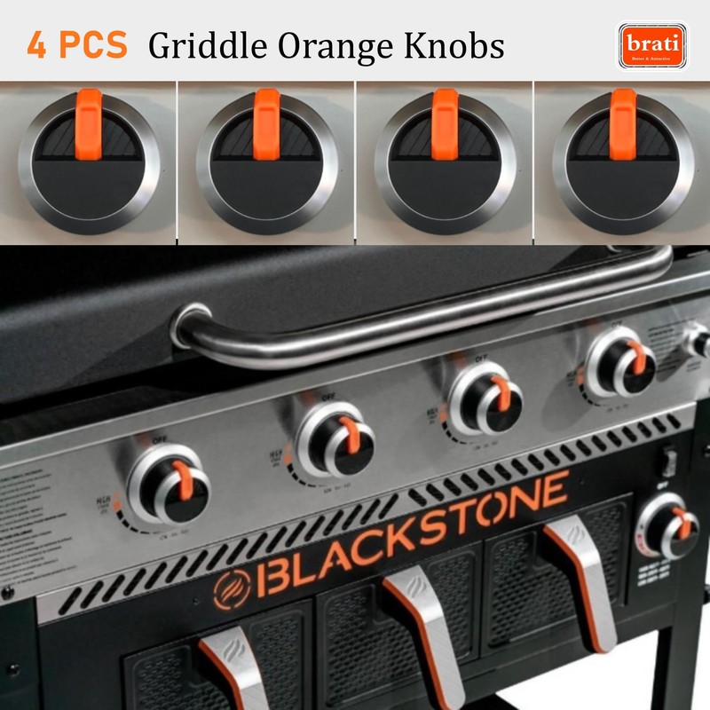 Griddle Burner Knobs Replacement for Blackstone Gas Griddle, for Blckstone
