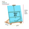MEEDEN Heavy-Duty H-Frame Tabletop Easel: Adjustable Studio Desktop Easel for