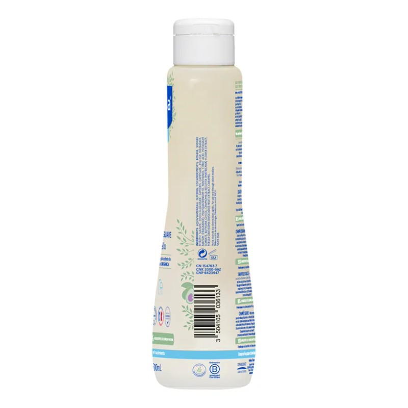 Mustela Shampoo Suave Hipoalergénico Sin Lágrimas Bebé 500ml
