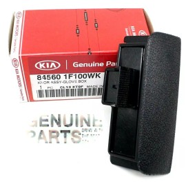 Kia BLACK GLOVE BOX LATCH OPENER HANDLE KNOB GENUINE LATCH CLIP KIA SPORTAGE 2005-10