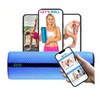 Travel Roller® Deluxe Foam Roller *Blue* with Free Online Instructional