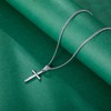 Murtoo Cross Necklace for Men, Stainless Steel Necklace for Men