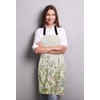 Wasach Herbs and wild flowers Apron Home Kitchen Waterproof Cooking
