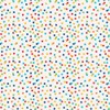 Vibrant Rainbow Polka Dots Gift Wrap - 30" x 5