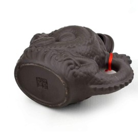 Teapot Chinese Dragon Phoenix Zisha Clay Gongfu Tea Pots Zini for Loose Tea (9oz)