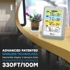 Indoor Outdoor Thermometer Wireless with 3 Sensors, 4.5 Inch Display