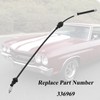 Throttle Cable Compatible with Chevelle/El Camino 1968-1972,Camaro 1970-1973,Monte Carlo 1970-1972,Carburetor
