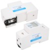 Single Phase Din Rail Energy Meter Electricity Power 50Hz LCD