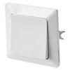 EMOS White Gloss 250V~/10AX Single Rocker Bell Switch Plastic without