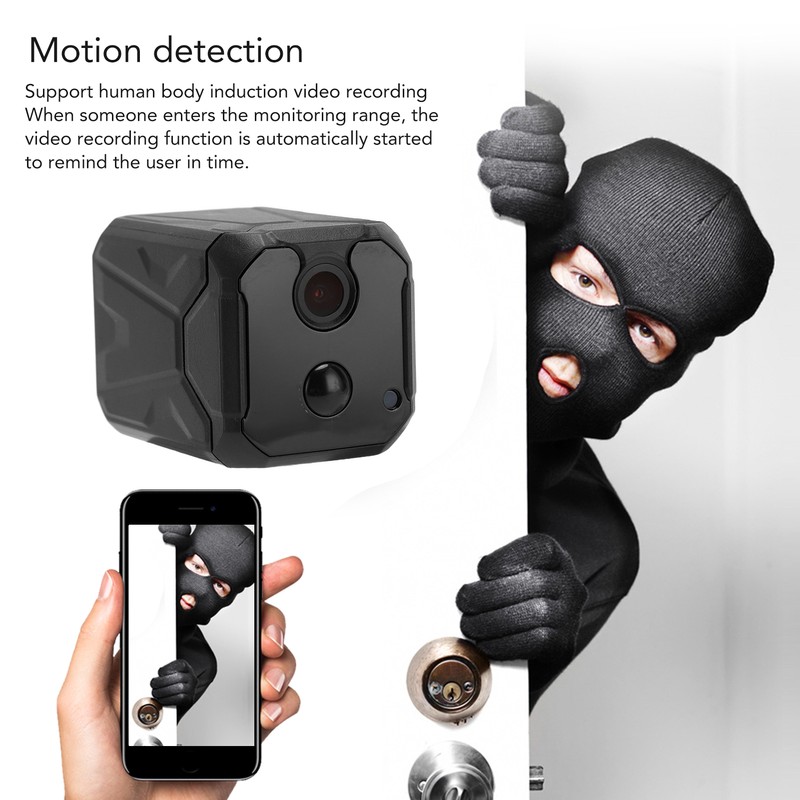 Mini Wireless WiFi Camera 1080P Infrared Night Vision Motion Detection