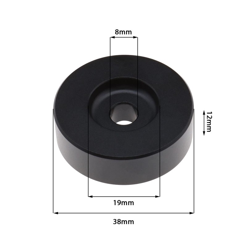 eMagTech 45 RPM Adapter Insert for 7 Inch Vinyl Record